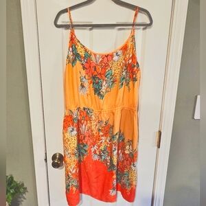 Bright floral sundress